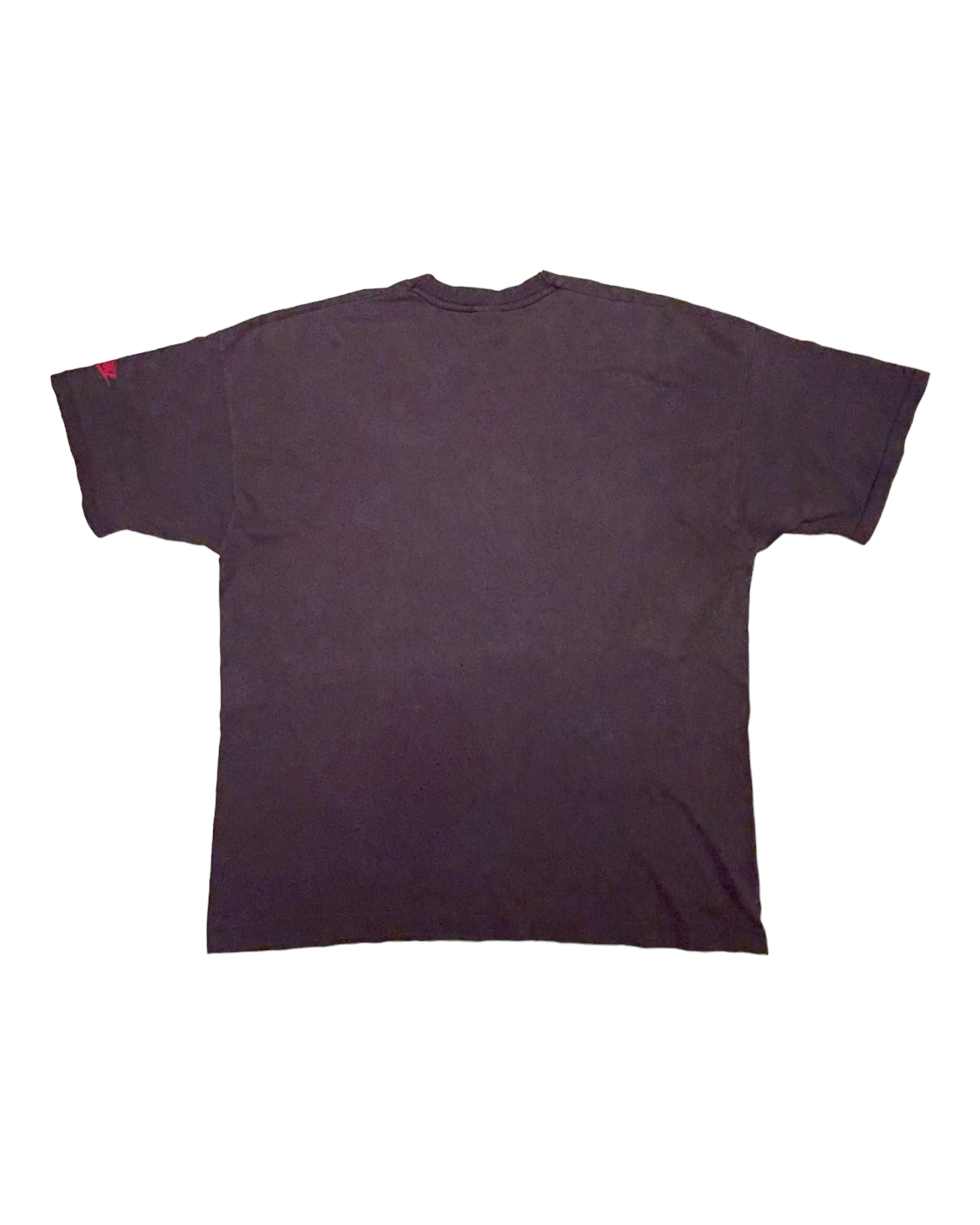 Vintage 90's Nike Air Max 2  T-shirt Washed Out Dark Grey Size XL Made in Ireland
