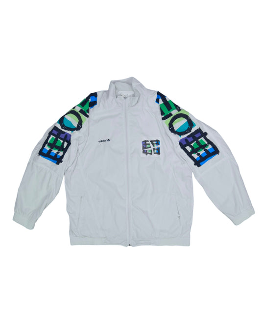 Vintage 80's Adidas Stefan Edberg Jacket Size L-XL Made in Yugoslavia