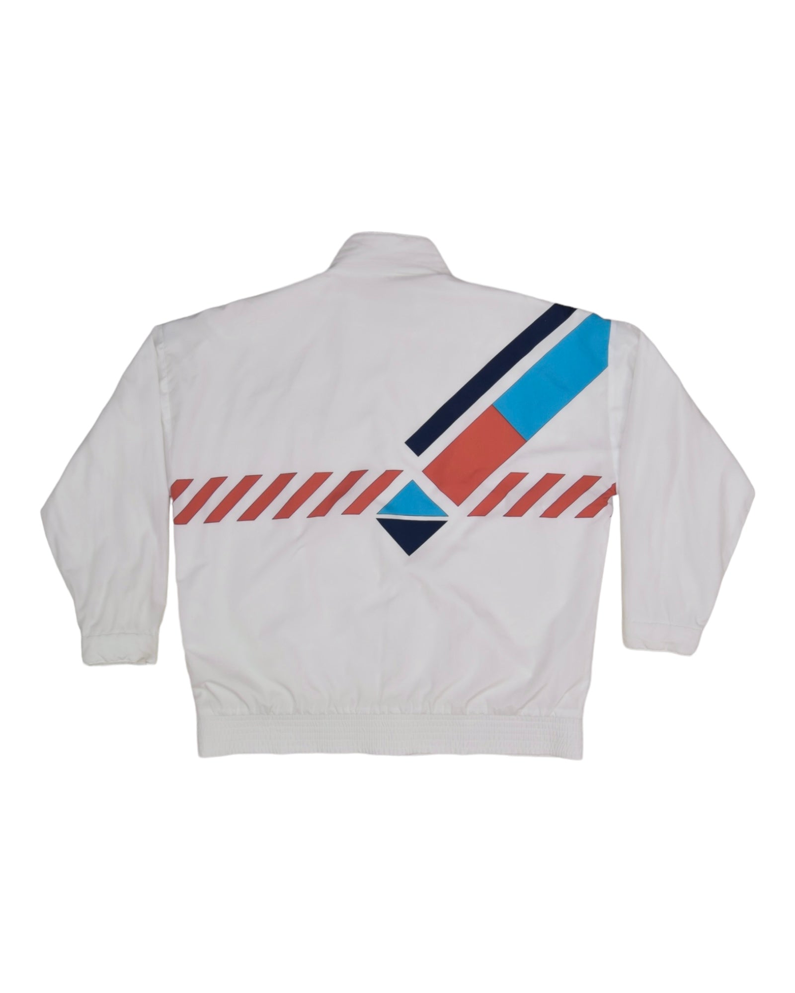 Vintage Vintage Adidas Ivan Lendl Tennis Jacket White White Red Blue Size M