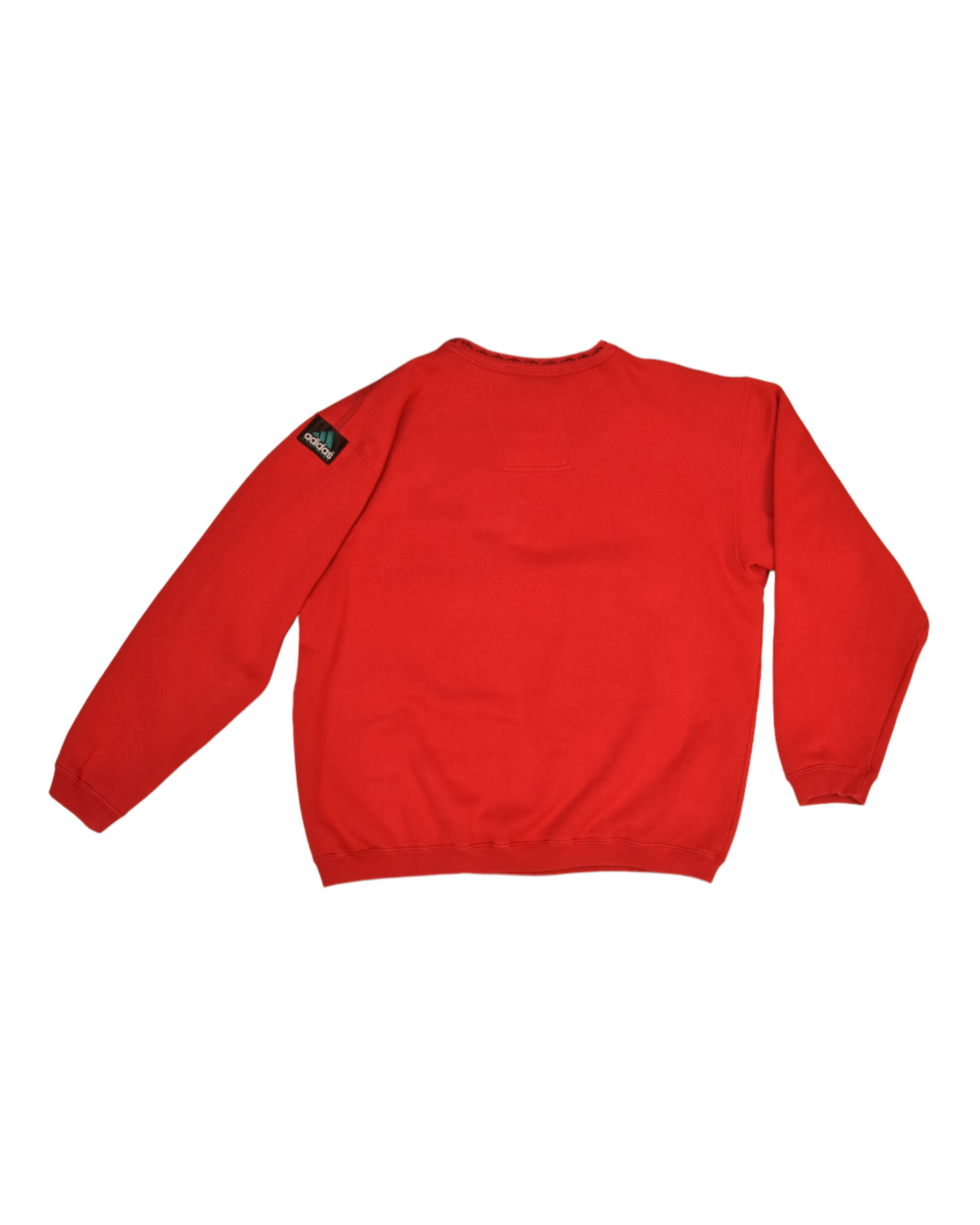 Vintage 90's Adidas Equipment Sweatshirt Crew Neck Red Size M L