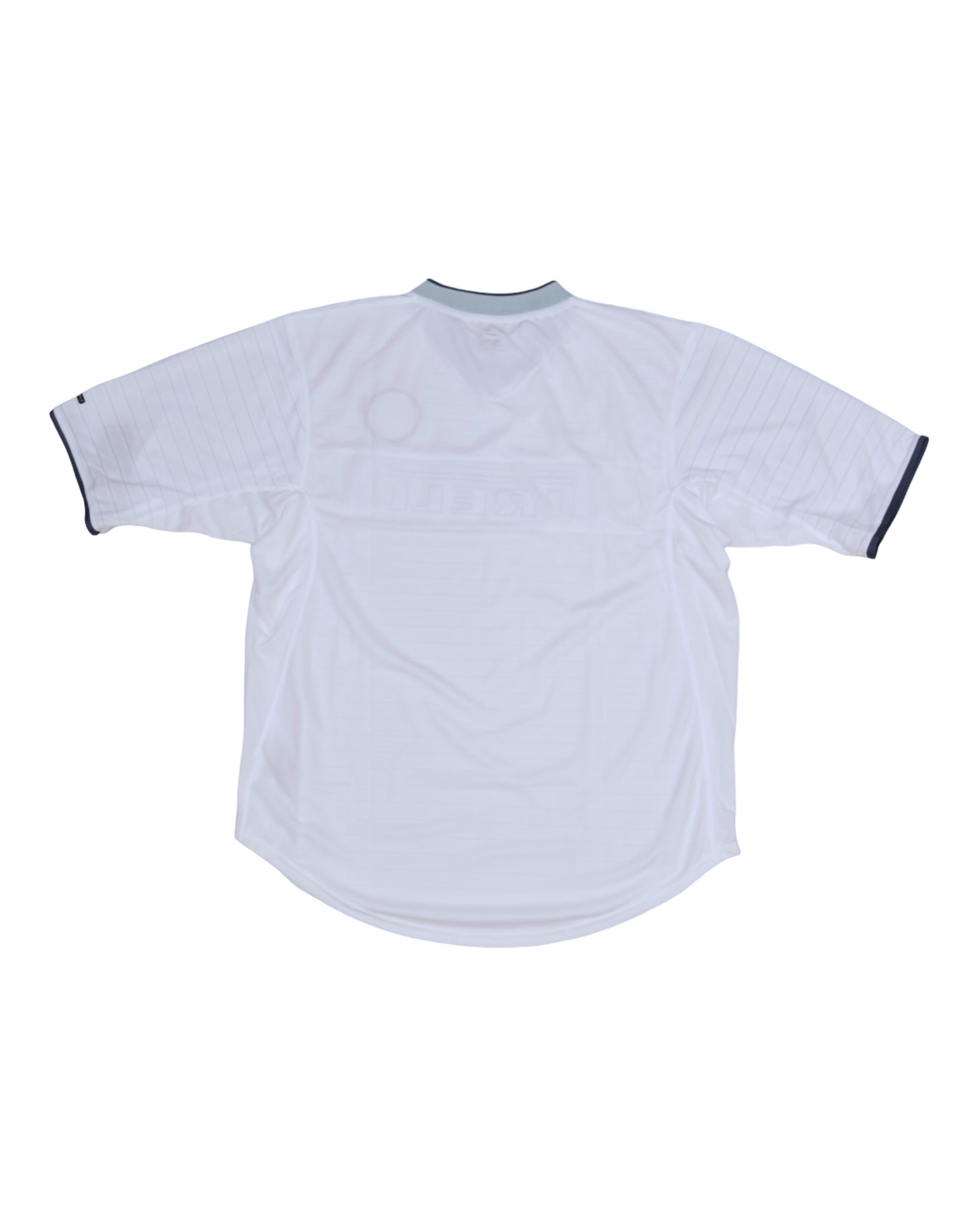 Inter Internazionale Milano Milan Nike 2000-2001 Away Football Shirt White Pirelli Size XL Made in UK BNWT NOS OG DS