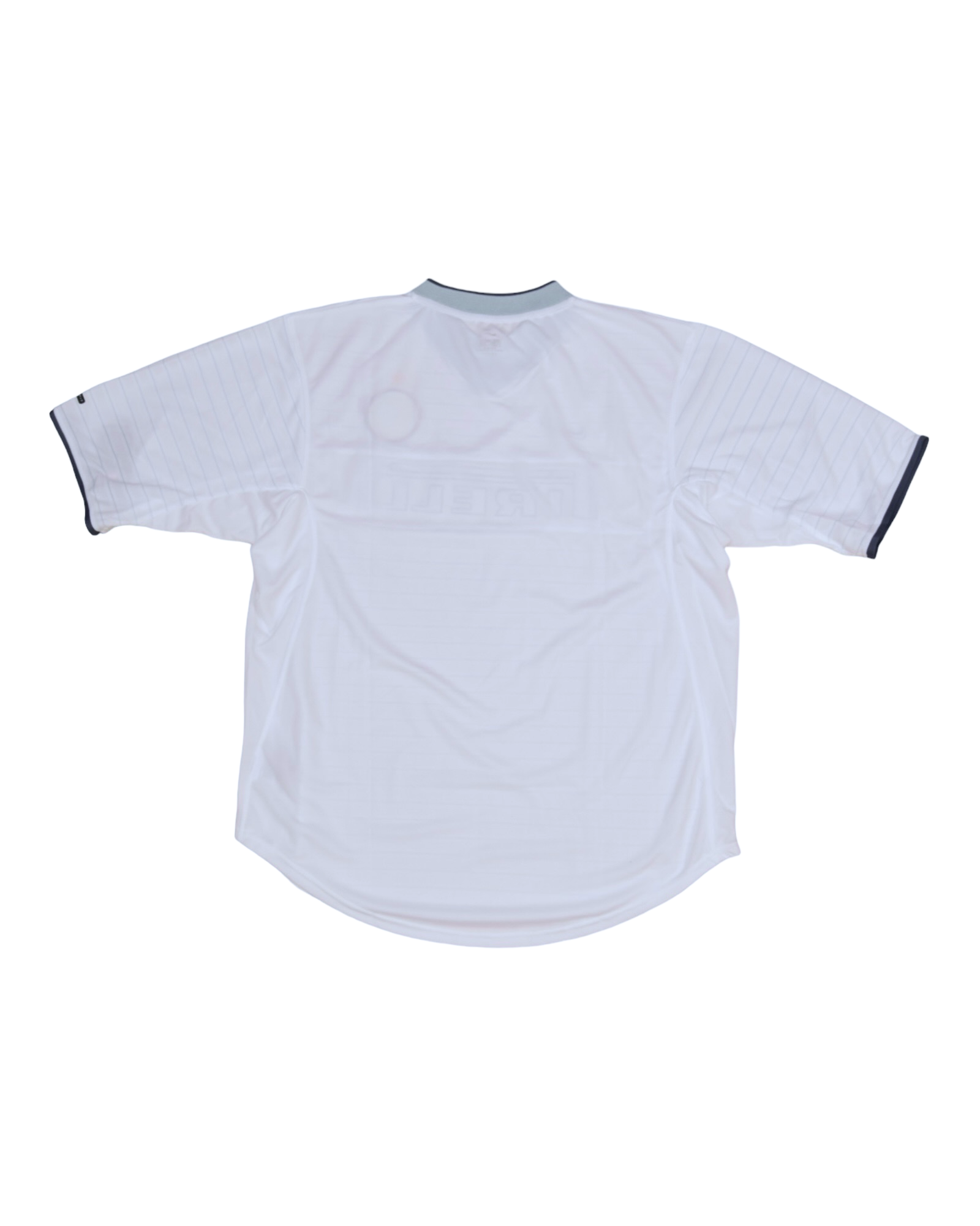 Inter Internazionale Milano Milan Nike 2000-2001 Away Football Shirt White Pirelli Size XL Made in UK BNWT NOS OG DS