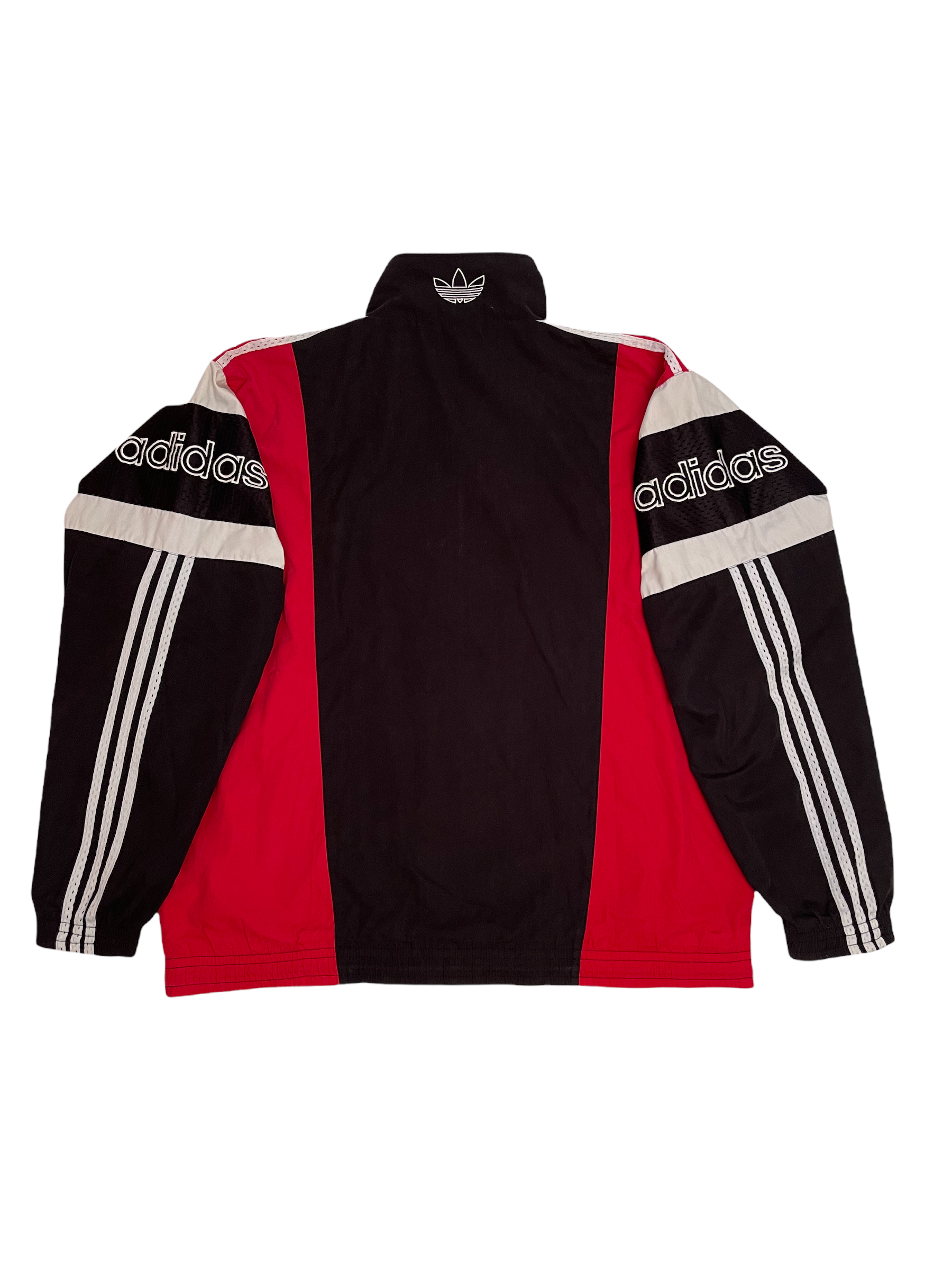 Vintage 90's Adidas Jacket Size XL-XXL Red Black