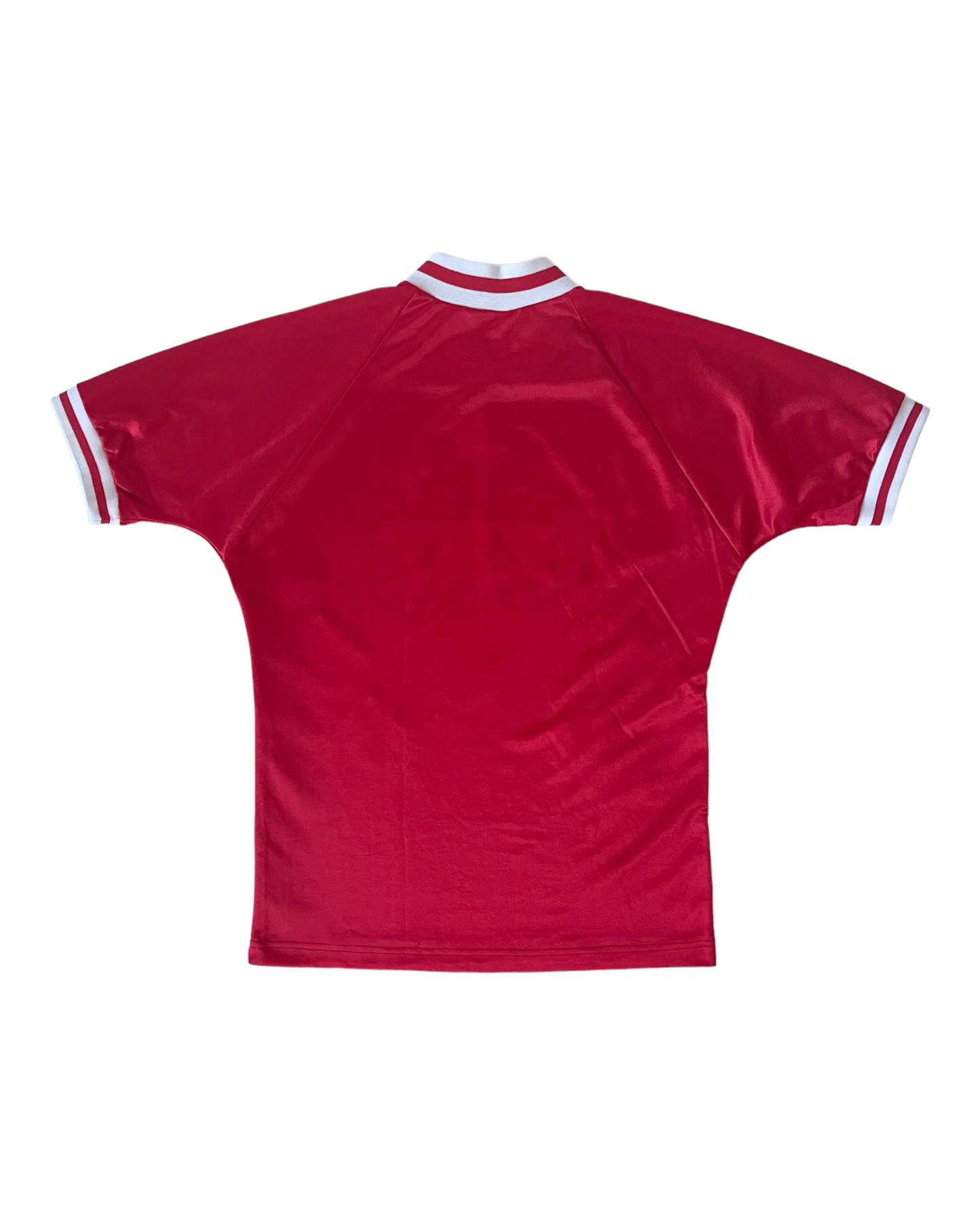Vintage FCK Kaiserslaurten Adidas Equipment 1994-1995 Home Football Shirt Size S-M Red Oki Druker und Fax