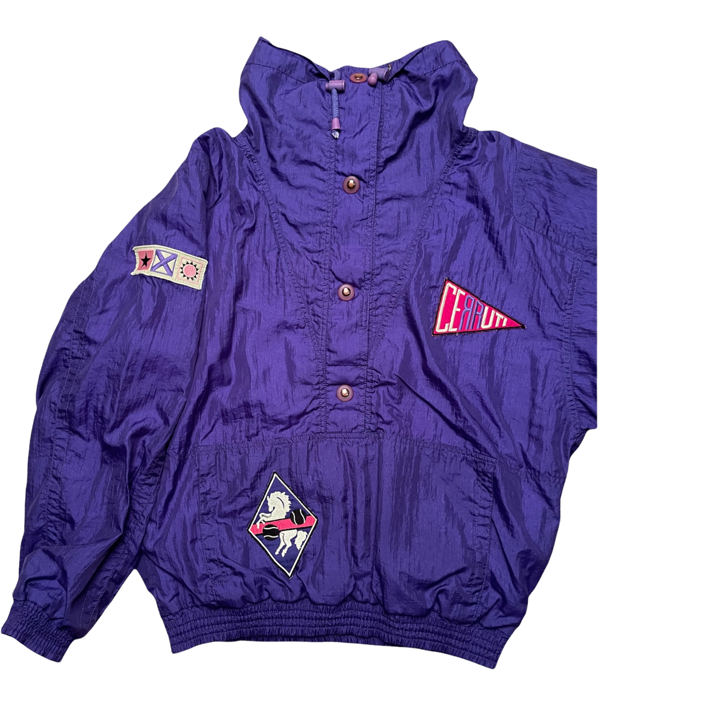 Vintage 80's Cerruti Jacket Shell Made in Italy Size M-L Mauve