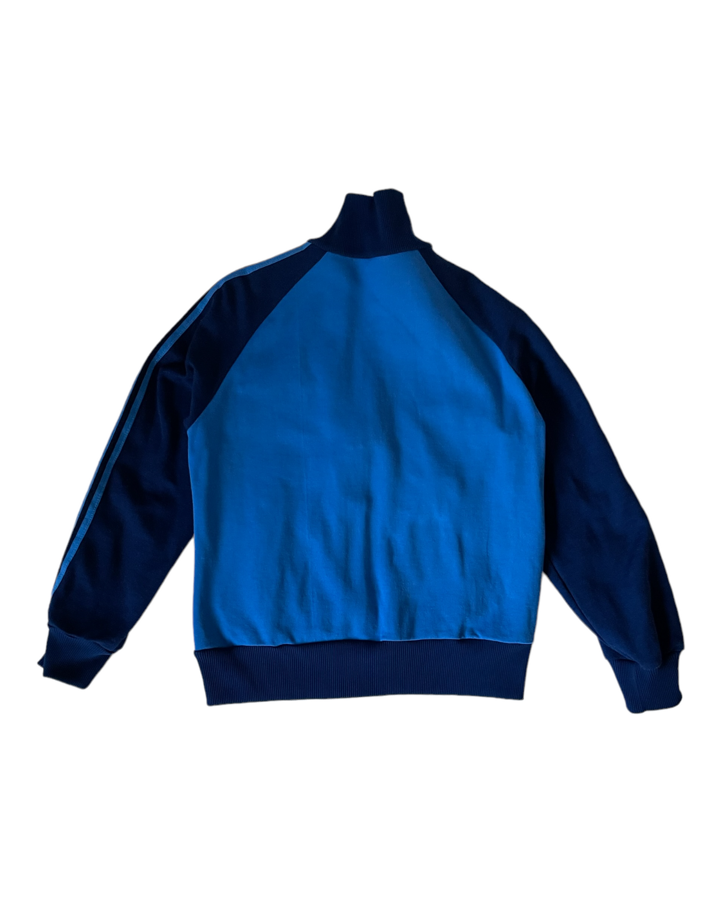 Vintage 70's Adidas Jacket Track Top Blue Made in Yugoslavia Size S-M