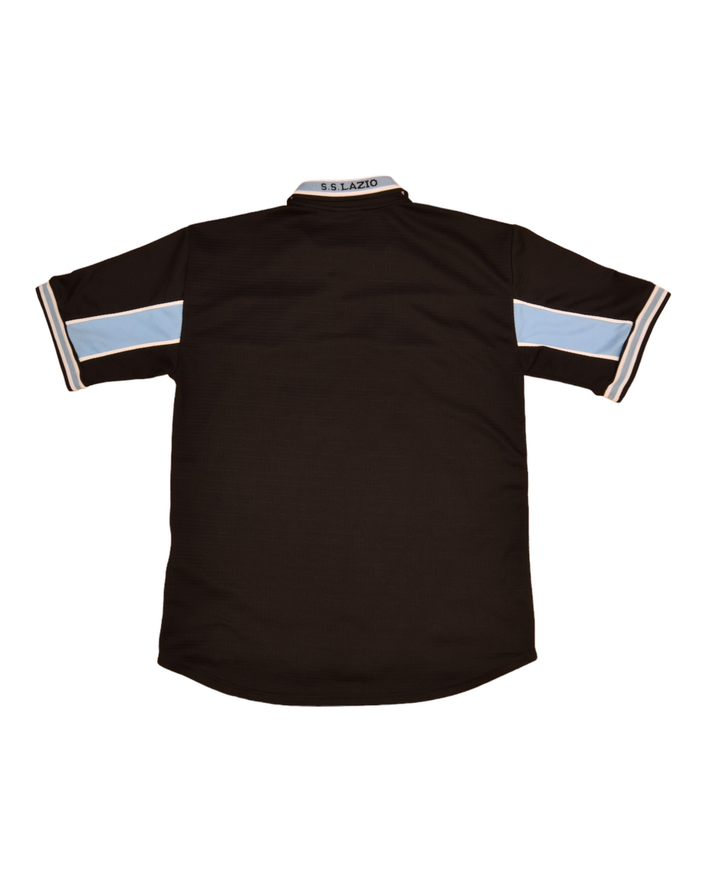 SS Lazio Roma 1998 1999 Puma Away Football Shirt Size M Cirio Black