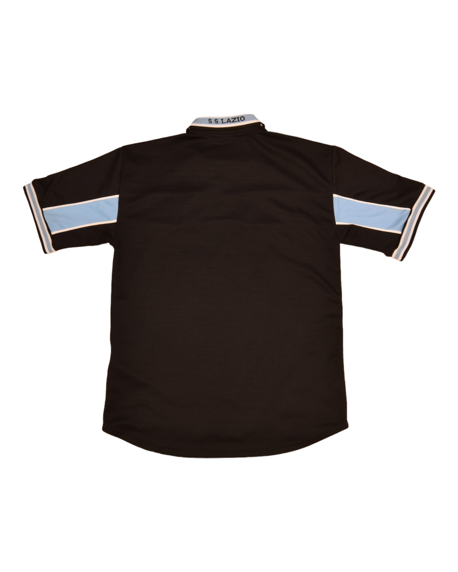 SS Lazio Roma 1998 1999 Puma Away Football Shirt Size M Cirio Black