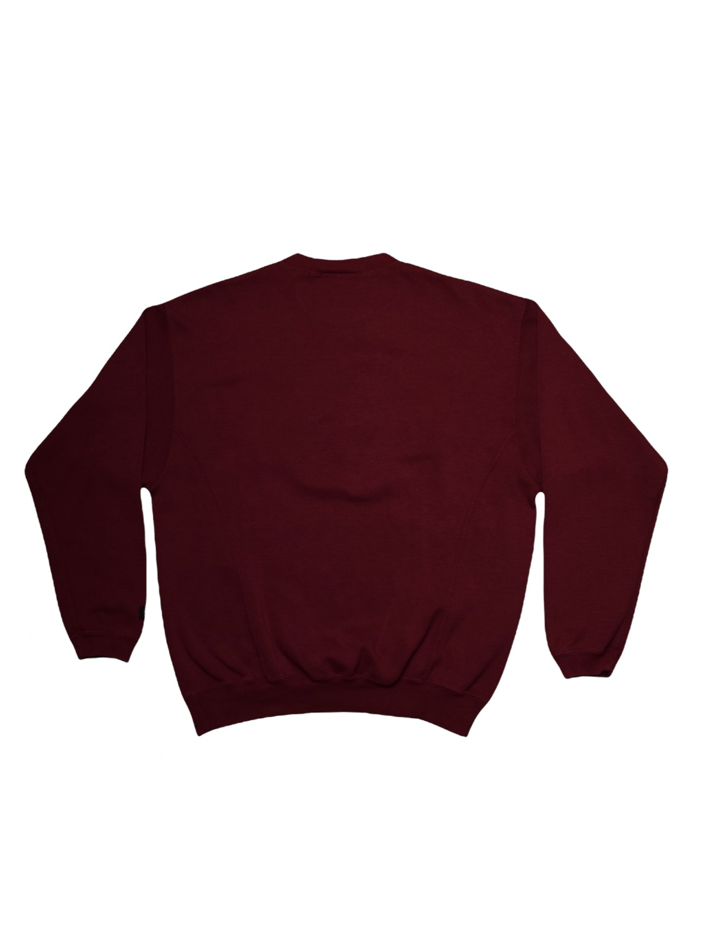 Vintage 90's Adidas Sweatshirt Crew Neck NY New York Training Phys. Ed. Dept. Size M Burgundy