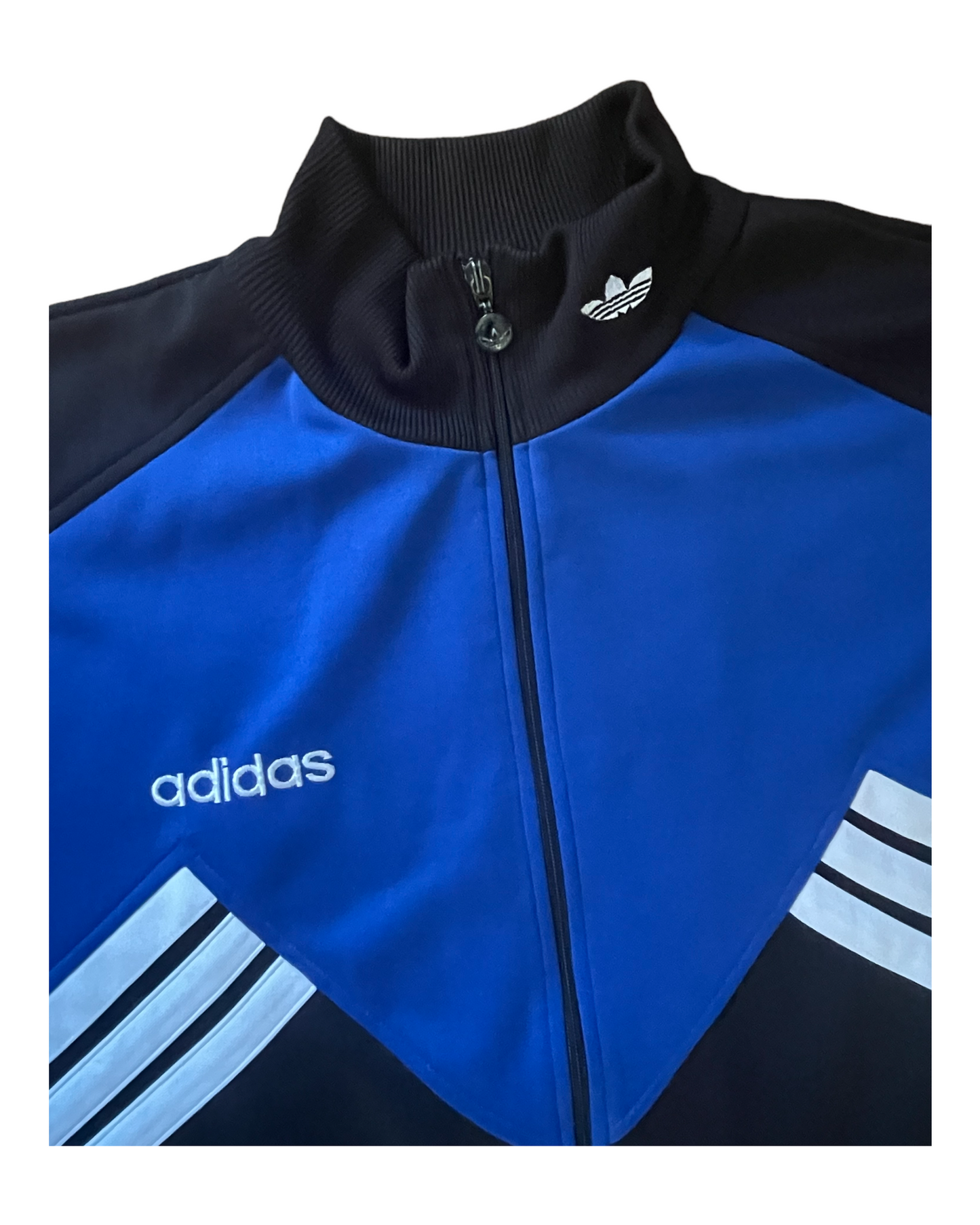 Vintage 90's Adidas Jumpsuit Blue Black Size L