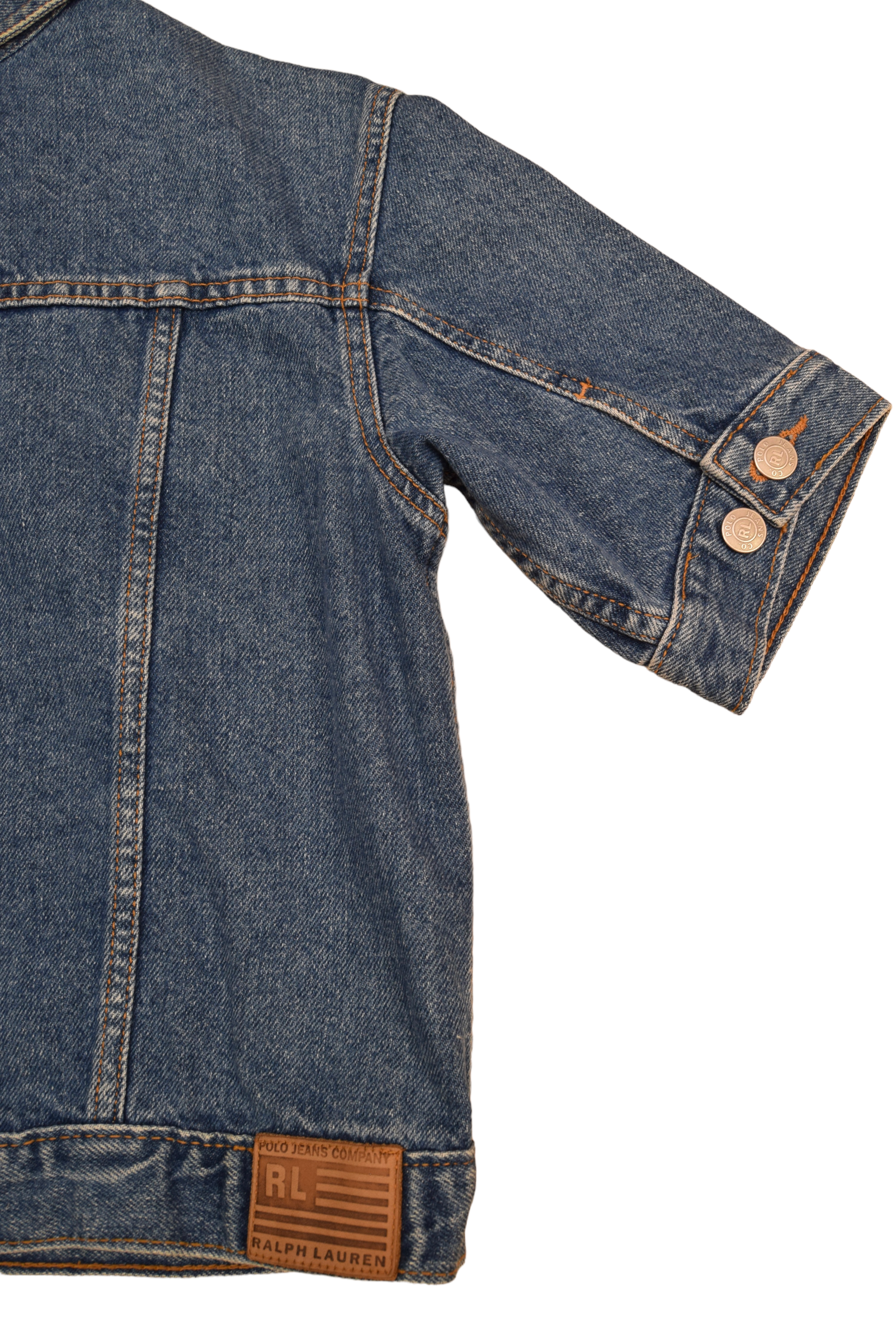 Vintage Ralph Lauren Polo Jeans CO. Denim Jeans Jacket / Shirt Size XL