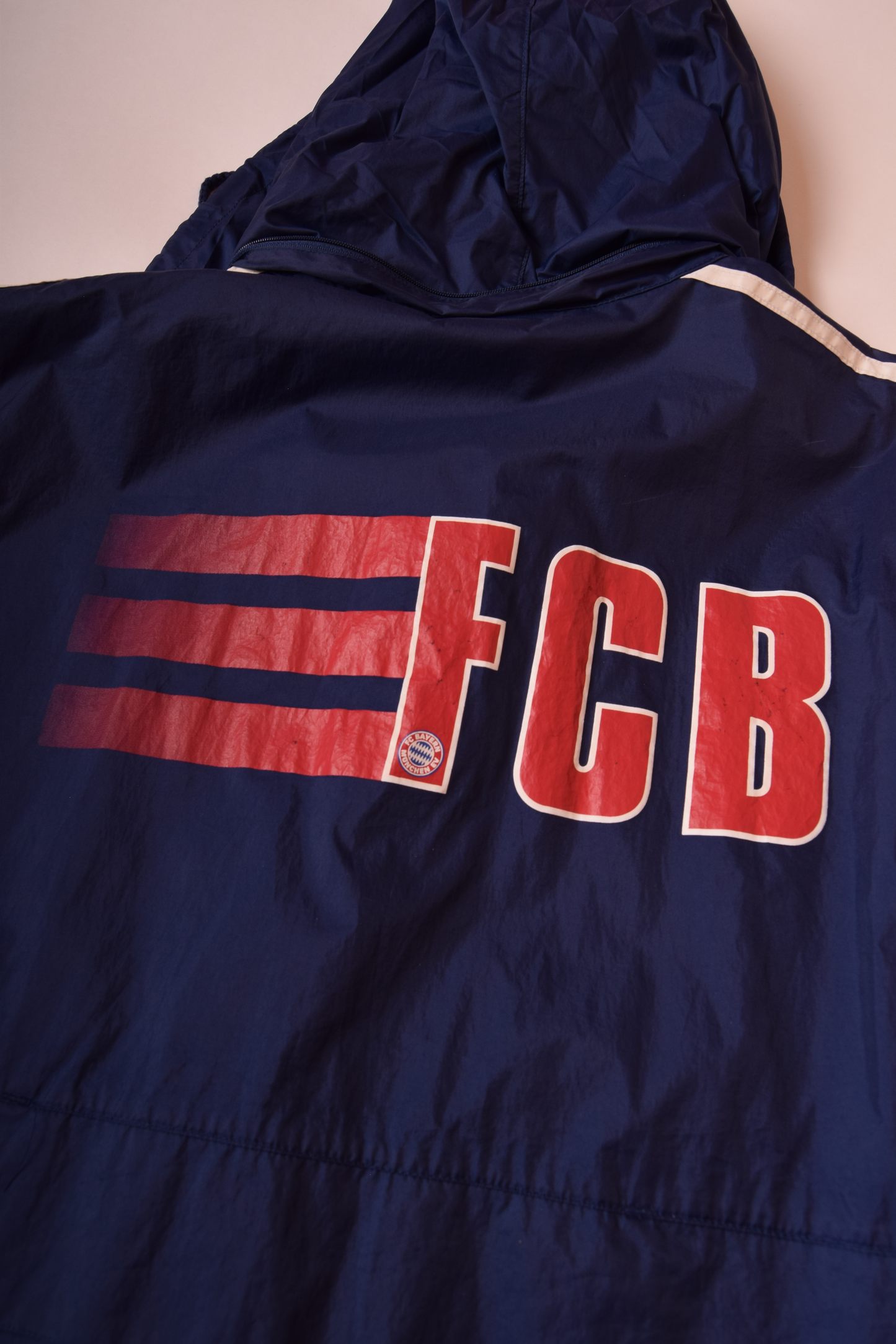 Vintage Bayern Munchen Adidas Windbreaker 90's Size L - XL