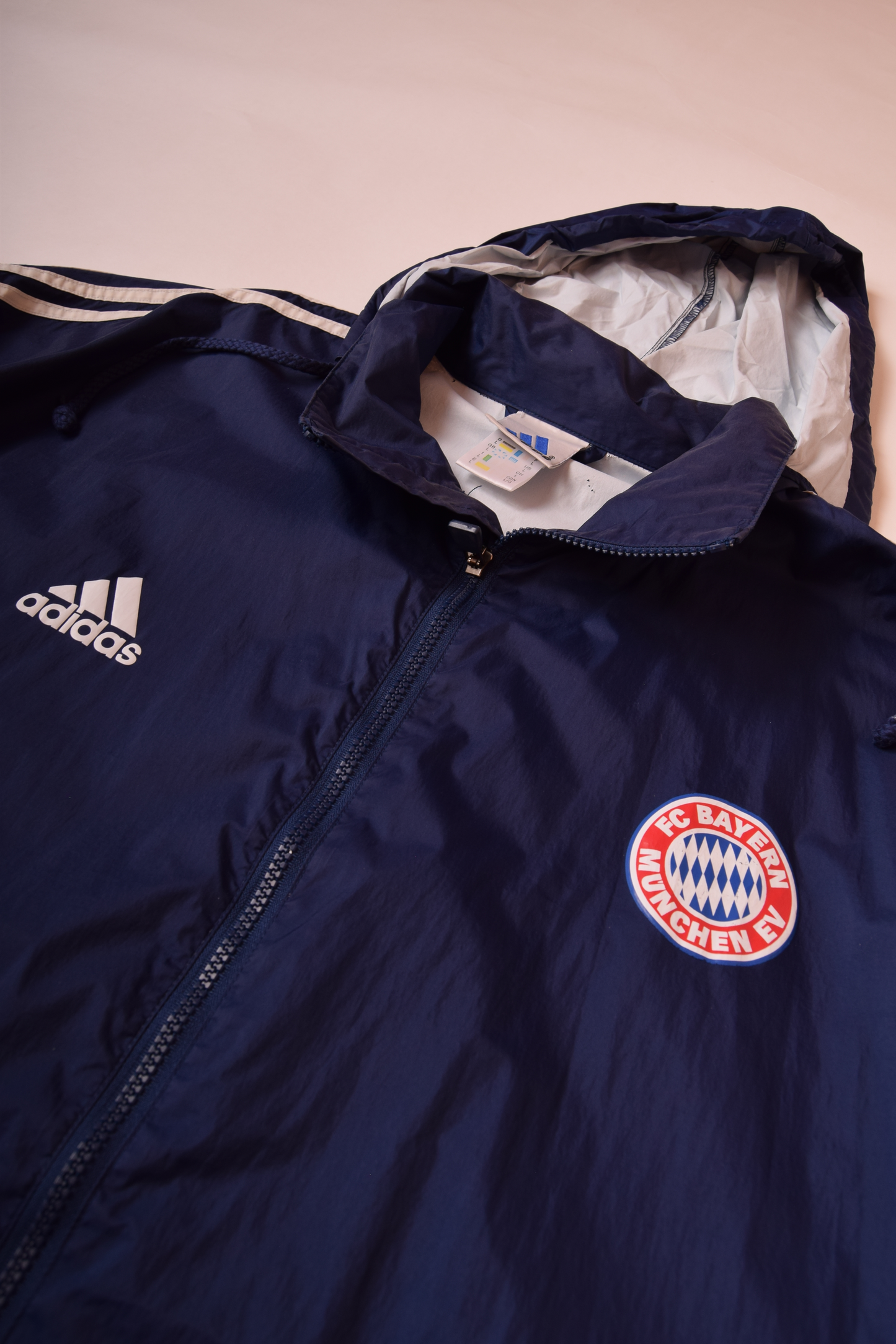 Vintage Bayern Munchen Adidas Windbreaker 90's Size L - XL