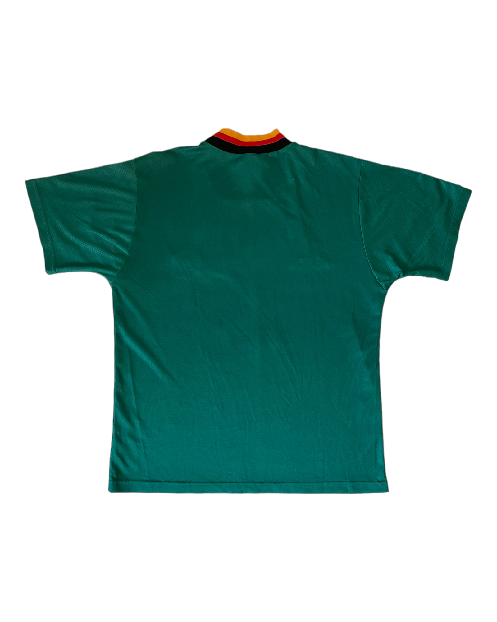 Vintage Germany Deutschland Adidas 1994-1995 Away Football Shirt Green Size XL