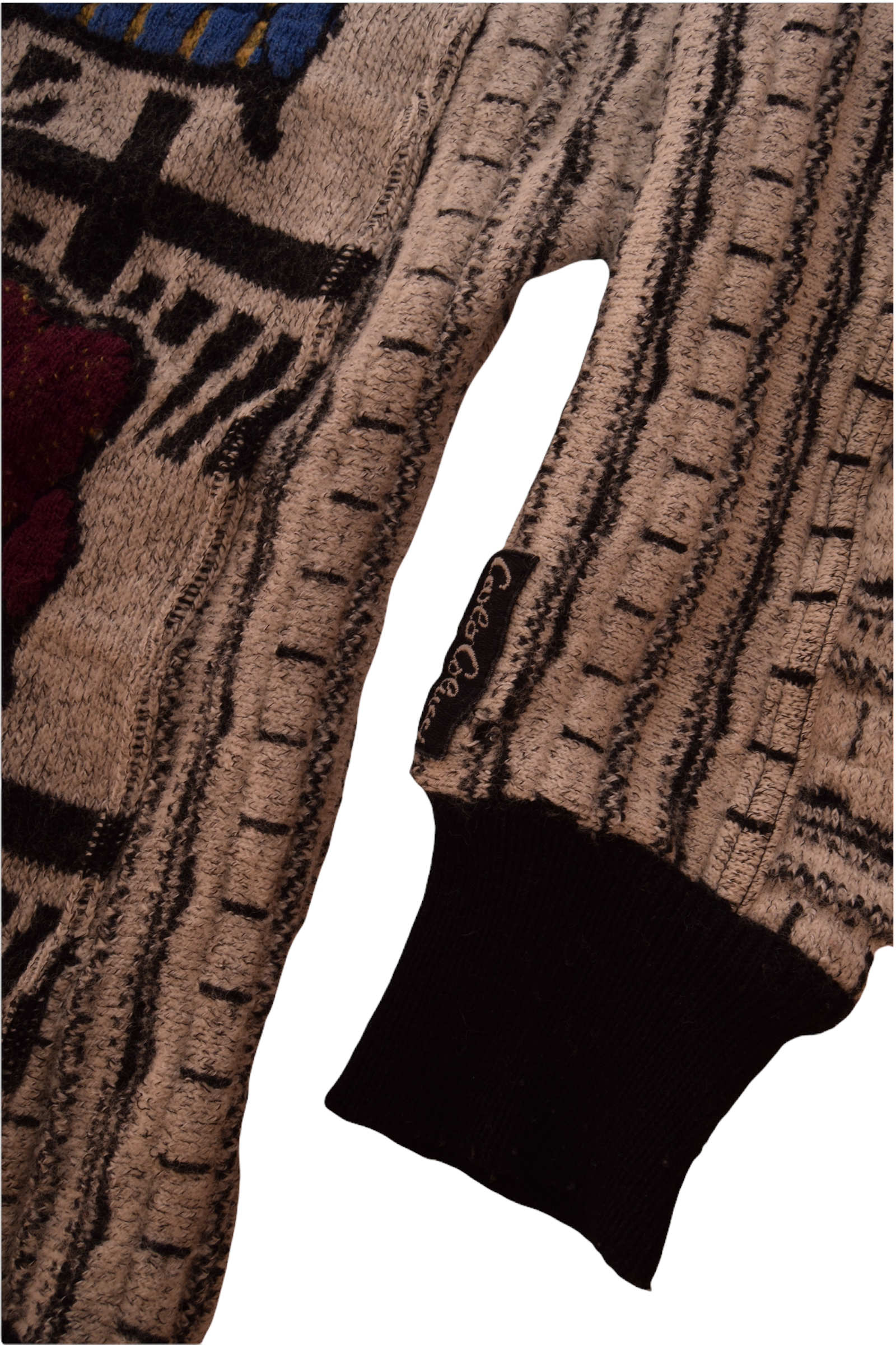 Vintage Carlo Colucci Cardigan Size M-L Made in Germany Deuxieme Etage Premier Etage Rez-De-Chaussee