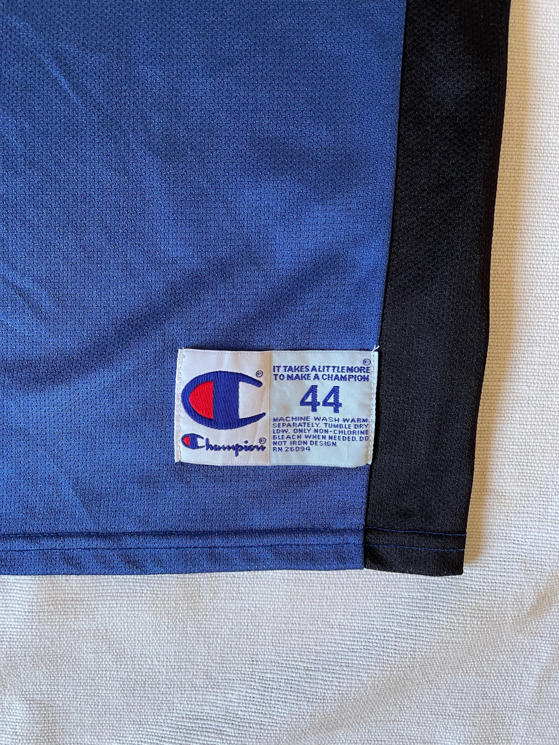 Michael Jordan Washinton Wizards Champion 2001-2002 Away Basketball Jersey Blue # 23 NBA Made in Korea Size 44 Size XL