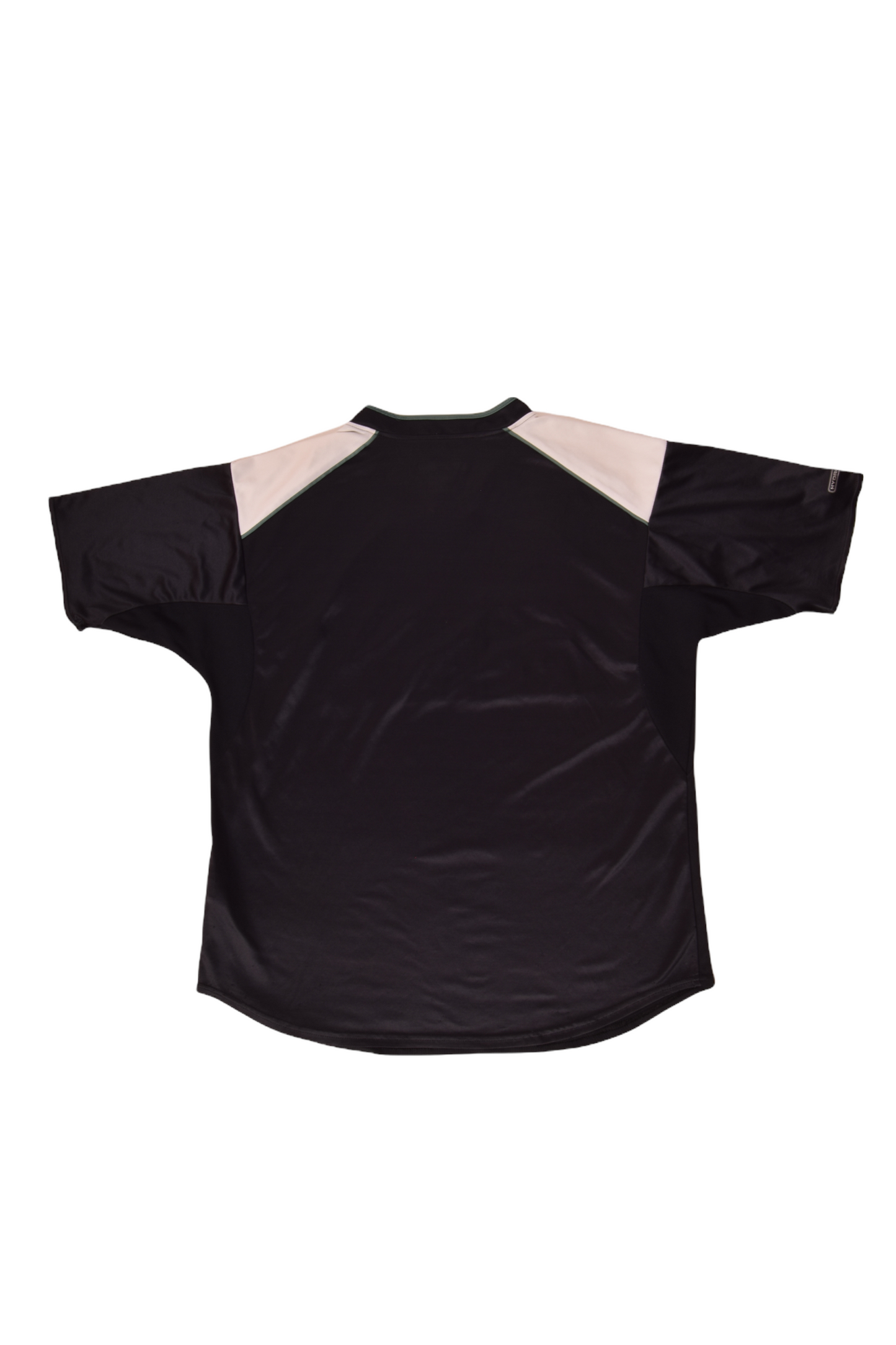 Borussia Monchengladbach Reebok 2001-2002 Away Football Shirt Size XL Black HydroMove