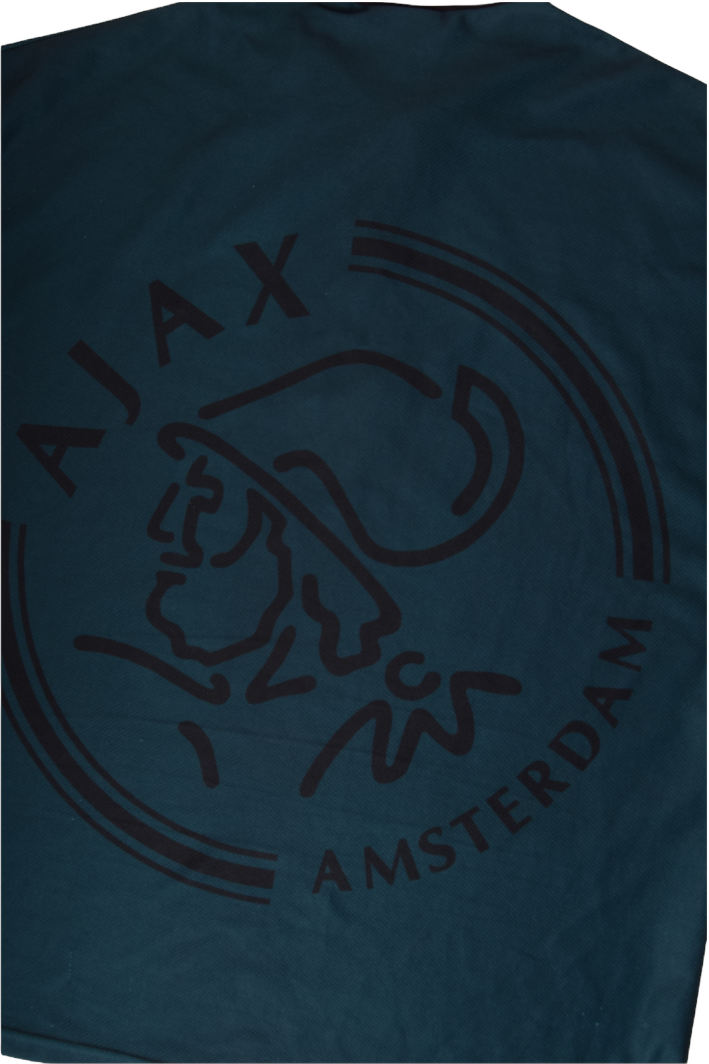 Vintage Ajax Amsterdam Umbro 1995-1996 Away Football Shirt Size L Abn Amro Dark Green