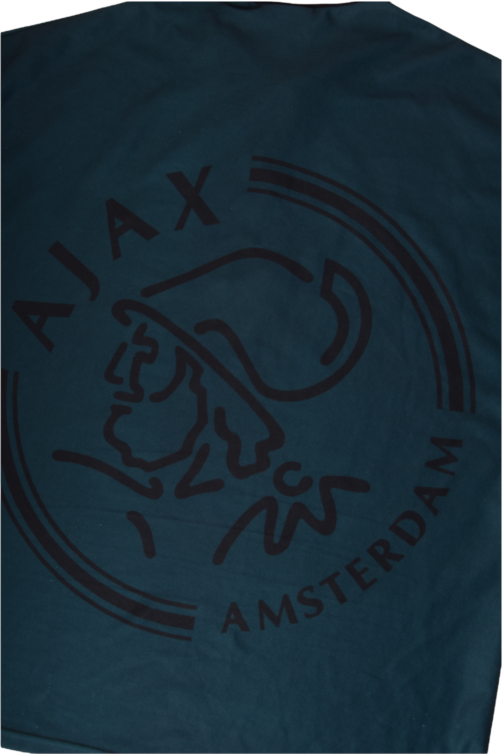 Vintage Ajax Amsterdam Umbro 1995-1996 Away Football Shirt Size L Abn Amro Dark Green