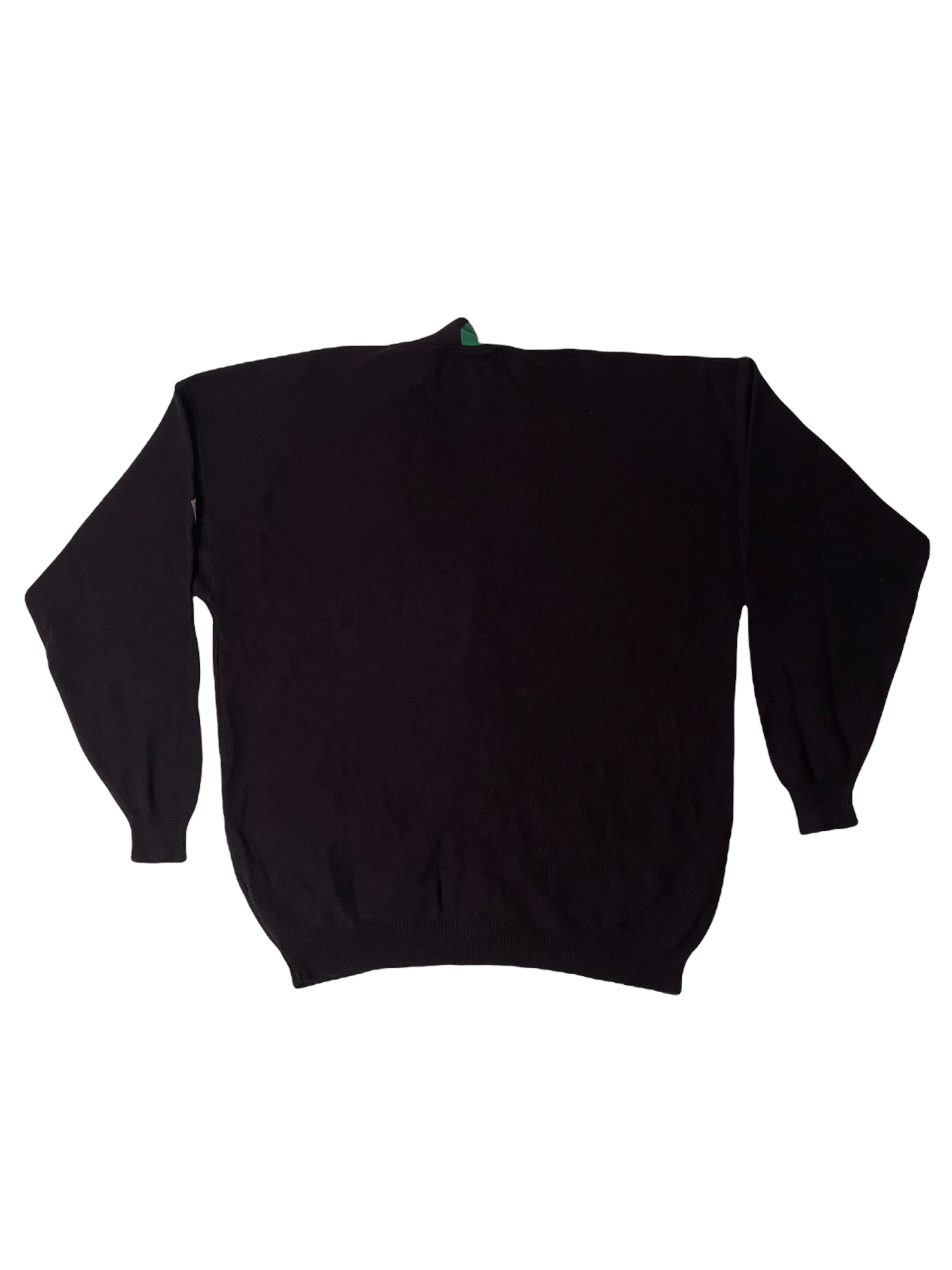 Vintage 90's Carlo Colucci Cardigan Size L-XL Made in Germany Navy Blue