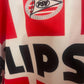 Vintage Authentic PSV Eindhoven Adidas Home Shirt 1990-1993 Philips Size XL Red White