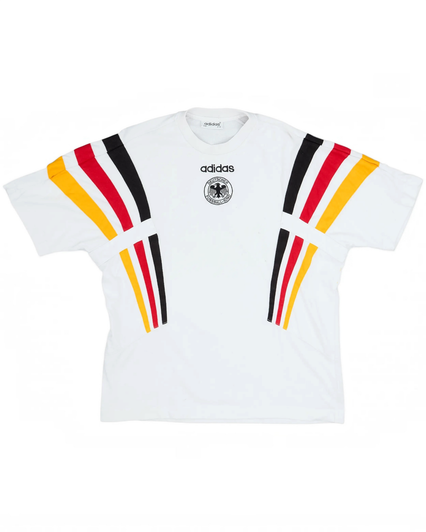 Vintage Germany Adidas 1996 - 1998 Leisure T-Shirt White Euro 1996 Size L