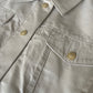 Vintage Y2K Versace Jeans Couture Leather Jacket Made in Italy Size M Beige