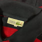 Vintage 80's Lacoste Chemise Jumper - Polo Size M 100 % Cotton Navy Blue Red Stripes