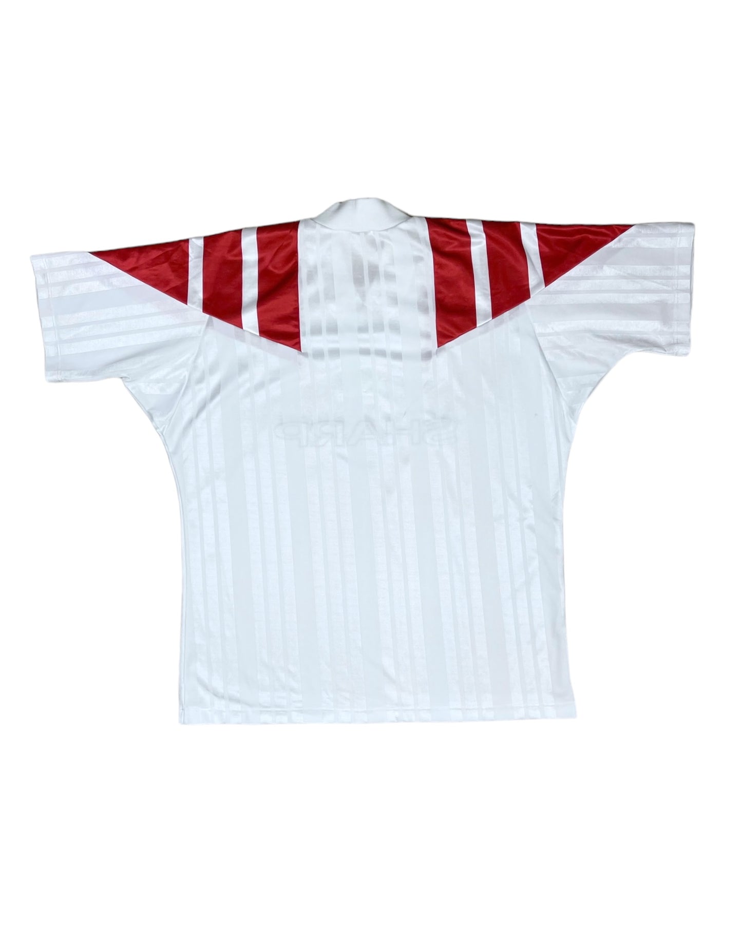 Vintage Hamburg Hamburger SV HSV Adidas Equipment 1992 - 1993 - 1994 Home Football Shirt Sharp White Size XL 3755