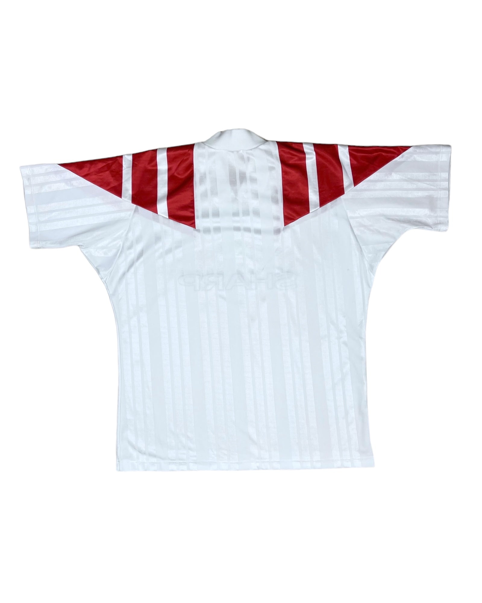 Vintage Hamburg Hamburger SV HSV Adidas Equipment 1992 - 1993 - 1994 Home Football Shirt Sharp White Size XL 3755