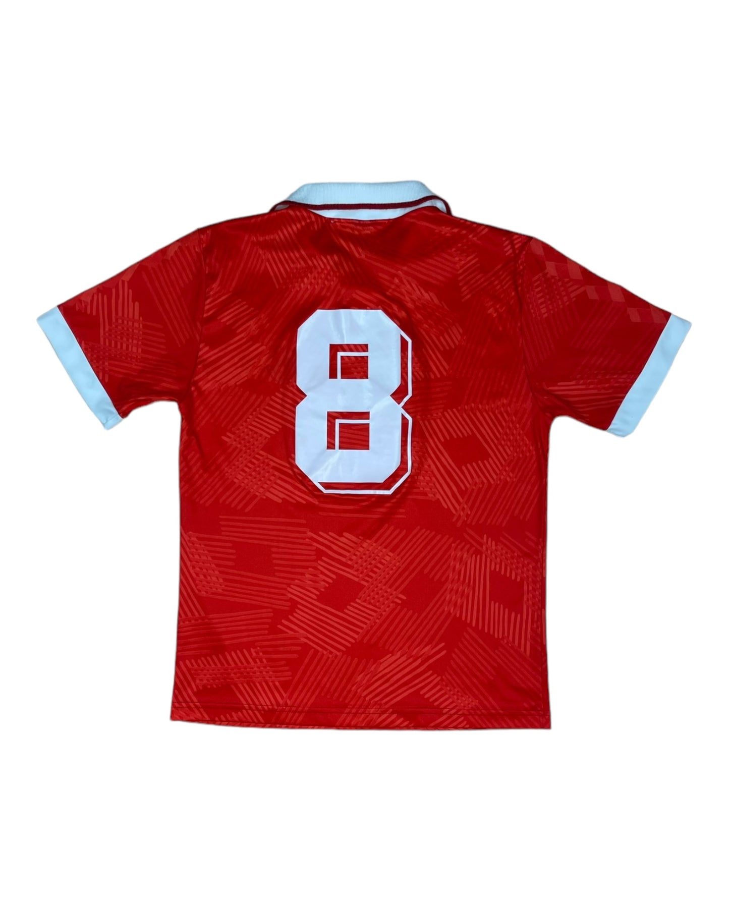 Vintage Switzerland Lotto 1992 - 1993 Home Football Shirt Made in Italy No 8 Size S-M