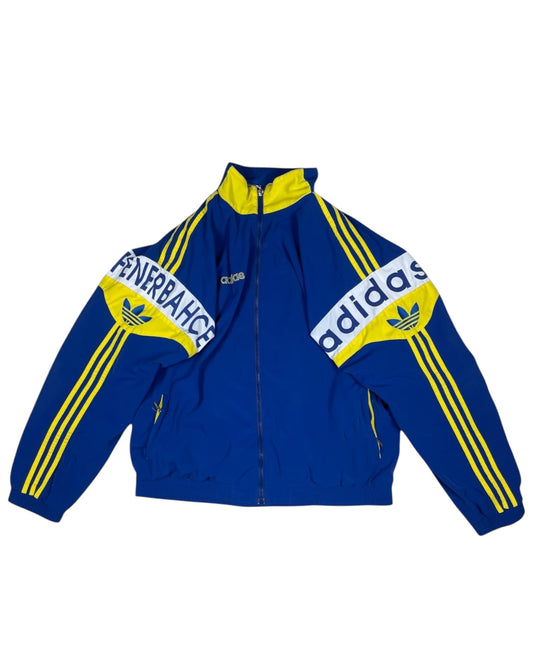 Adidas Fenerbahce Jacket 1996 ? - 1997 ?  Blue Yellow Size 9 XL