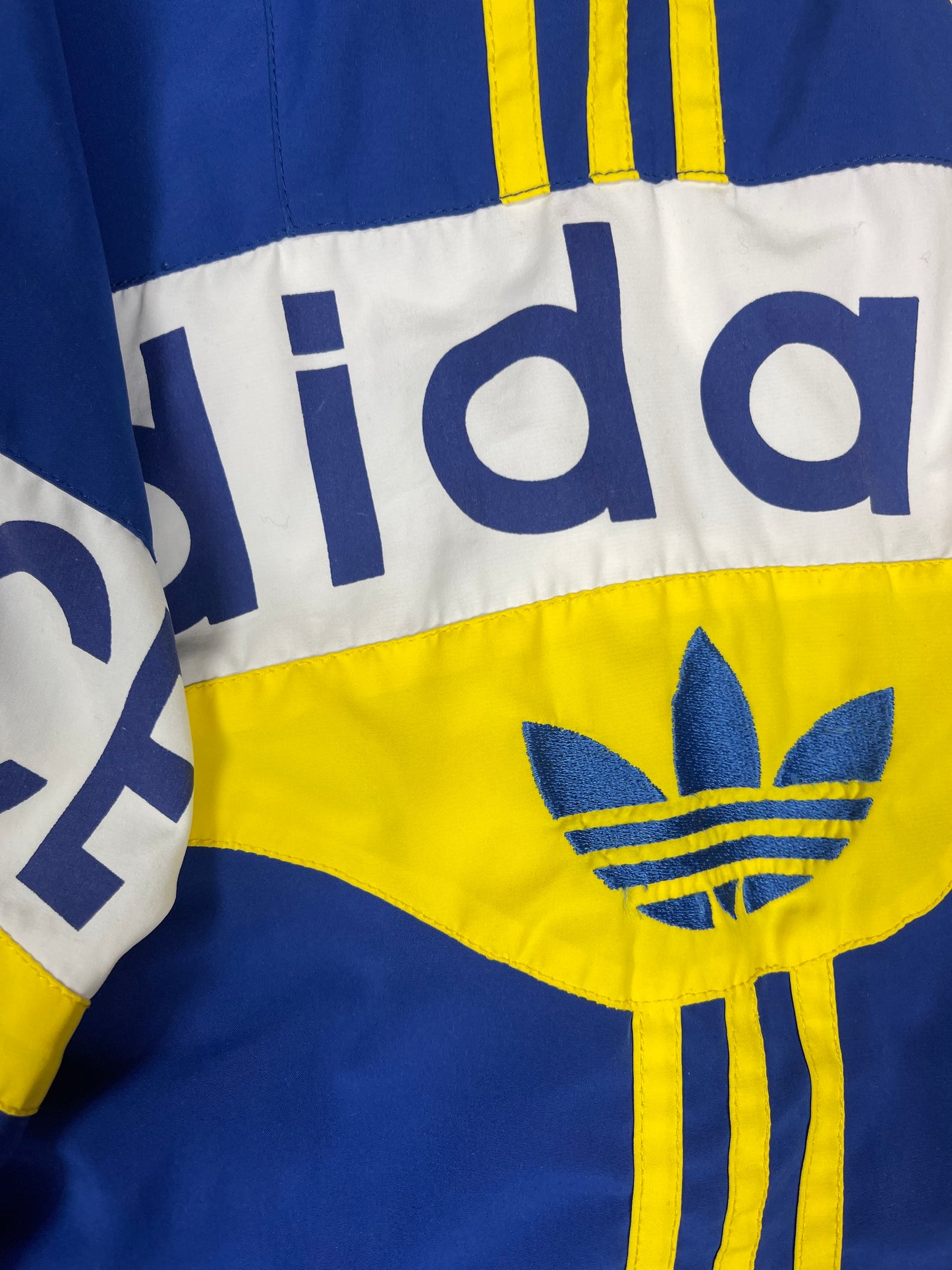 Adidas Fenerbahce Jacket 1996 ? - 1997 ?  Blue Yellow Size 9 XL