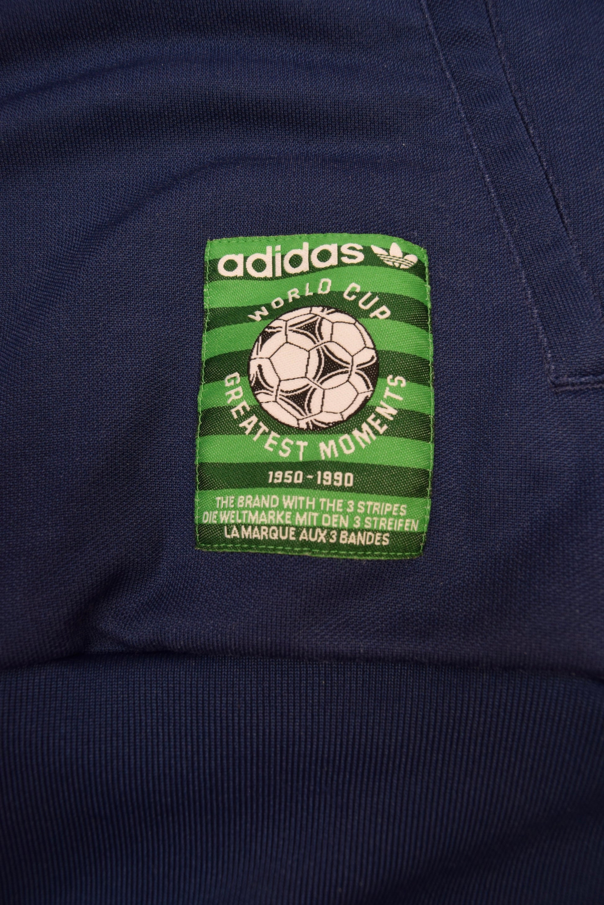 Adidas Originals Diego Maradona Hand Of God World Cup Greatest Moments 1950 - 1990 Jacket Track Top Size M  Blue