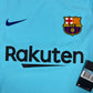 Authentic New FC Barcelona Nike Aeroswift Player's Edition / Issue Away Football Shirt 2017-2018 Short Sleeves BNWT Deadstock Size M Vivid Blue Rakuten Unicef