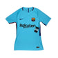 Authentic New FC Barcelona Nike Aeroswift Player's Edition / Issue Away Football Shirt 2017-2018 Short Sleeves BNWT Deadstock Size M Vivid Blue Rakuten Unicef