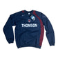 ⚽️Authentic New Y2K PSG Paris Saint Germain Nike Total 90 2004 - 2005 Sweatshirt Crew Neck Thomson BNWT NOS Deadstock Size M Blue