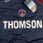 ⚽️Authentic New Y2K PSG Paris Saint Germain Nike Total 90 2004 - 2005 Sweatshirt Crew Neck Thomson BNWT NOS Deadstock Size M Blue