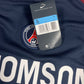 ⚽️Authentic New Y2K PSG Paris Saint Germain Nike Total 90 2004 - 2005 Sweatshirt Crew Neck Thomson BNWT NOS Deadstock Size M Blue