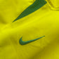 Brasil Brazil Nike Home Football Shirt 2002 - 2003 - 2004 Yellow Size L