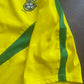 Brasil Brazil Nike Home Football Shirt 2002 - 2003 - 2004 Yellow Size L