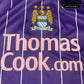 BNWT NOS Deadstock Manchester City Le Coq Sportif 2007 - 2008 Away Football Shirt Soccer Jersey Thomas Cook.Com Size XL
