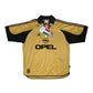 BNWT New Vintage Authentic AC Milan Adidas 1999 - 2000 Fourth Football Shirt Anniversary Centenary 1899 1999 OPEL Size XL Made in Italy Gold Climalite Deadstock