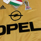 BNWT New Vintage Authentic AC Milan Adidas 1999 - 2000 Fourth Football Shirt Anniversary Centenary 1899 1999 OPEL Size XL Made in Italy Gold Climalite Deadstock