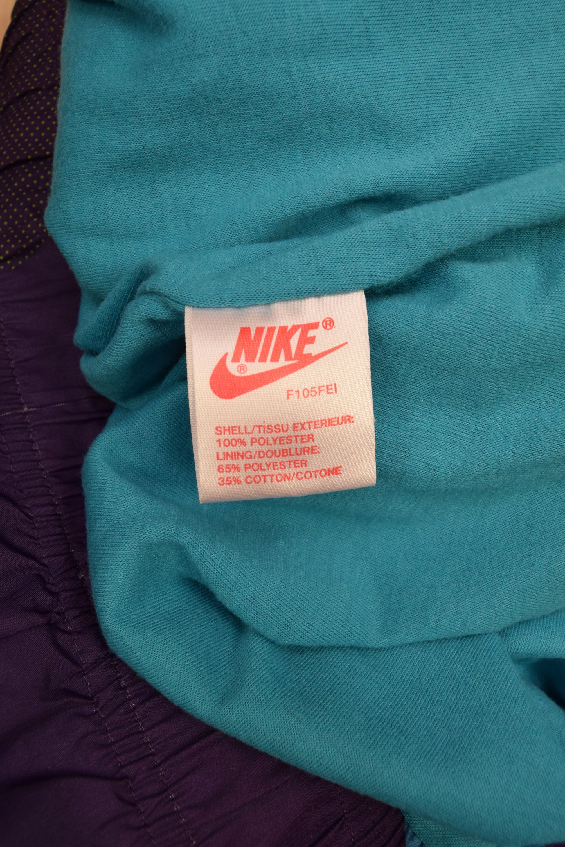 Vintage 90's Nike Premier Soccer Jacket Size M Pixelated Graphic