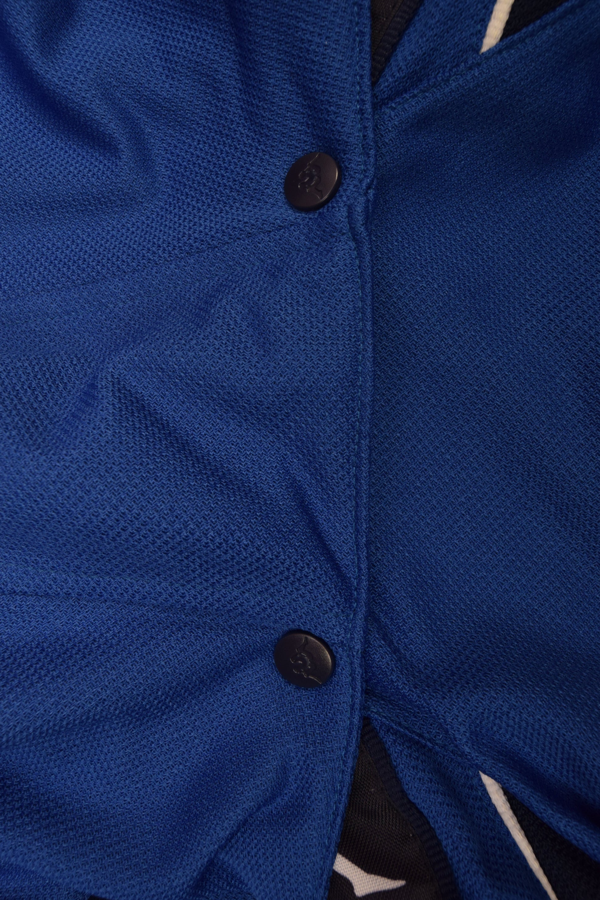 Italy Italia Kappa 1999 - 2000 Hooded Jacket Made in Italy Blue Size M
