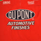 Vintage Nascar Racing Chase Authentics Drivers Line Jeff Gordon T-Shirt / Jersey Quarter Zip 1/4 Dupont Automotive Finishes Pepsi Fritos Tyvek Flames Red Size XL