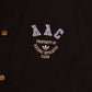 Vintage 90's Adidas Thin Varsity College Jacket AAC Property of Adidas Athletic Club Size L-XL