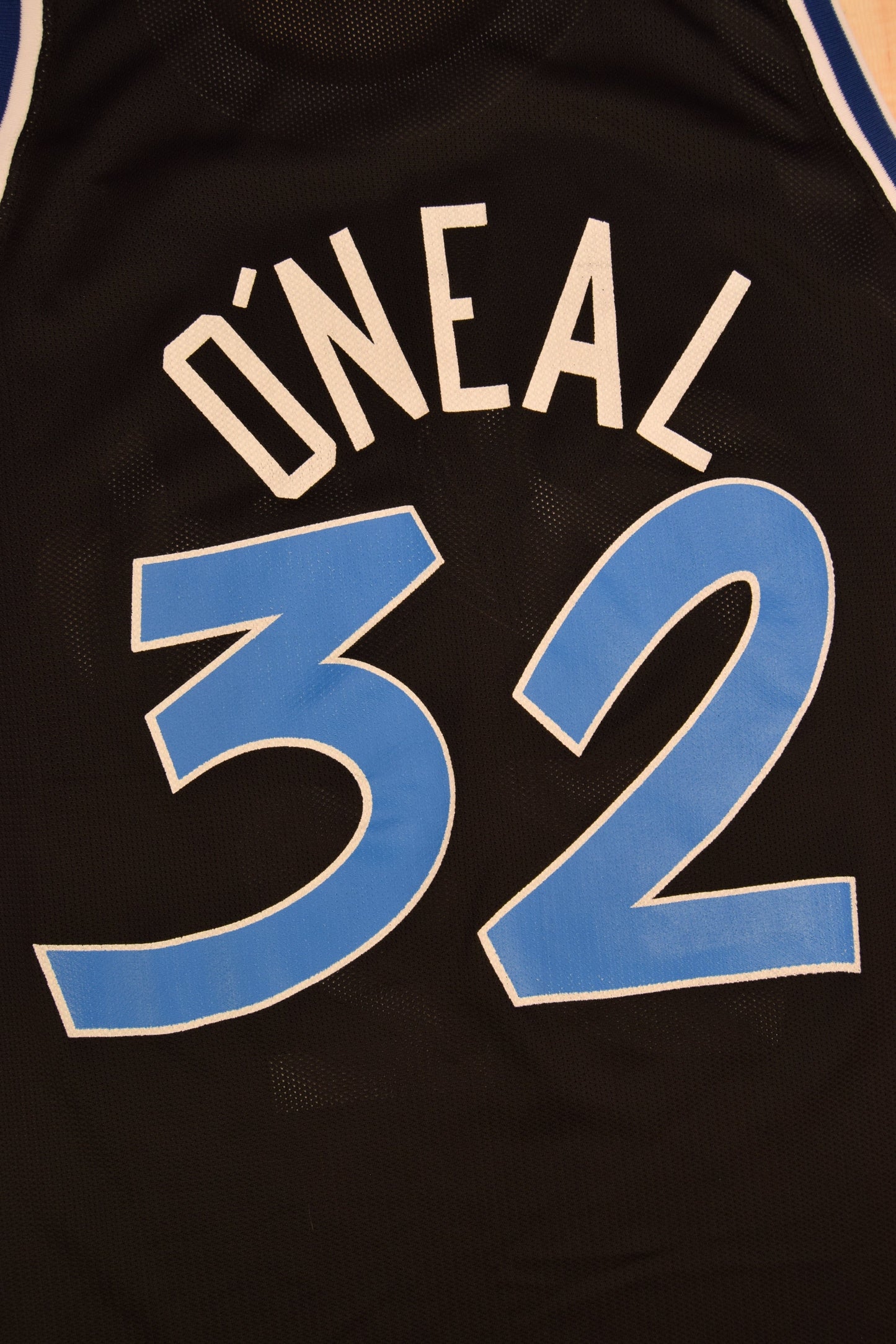 Vintage Orlando Magic Shaquille O'Neal 32  1992 - 1994 Champion NBA Away Basketball Jersey Size 48 XL Black Made in USA 26094