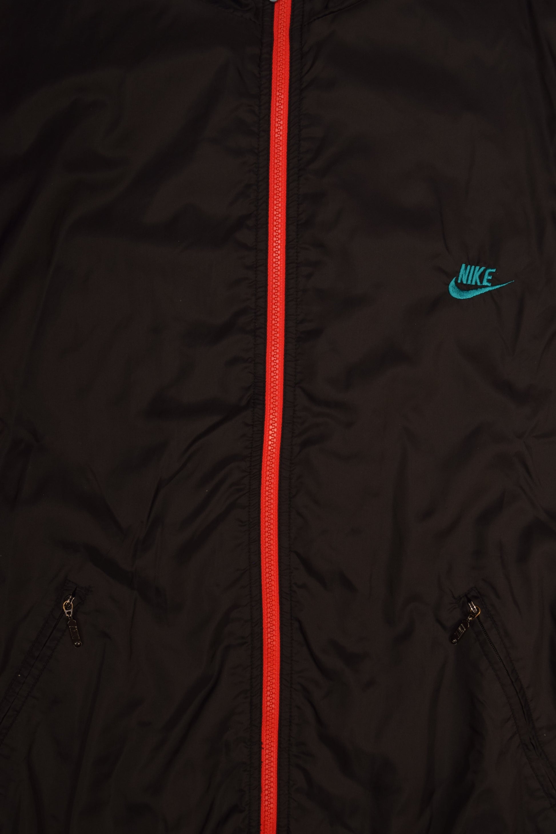 Vintage 90's Nike Jacket Shell Size XL Red Grey Blue Black
